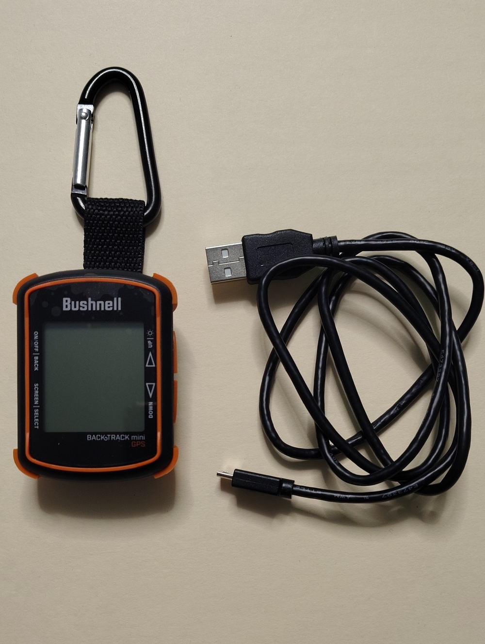 Bushnell Backtrack Mini GPS - Black with Orange Trim